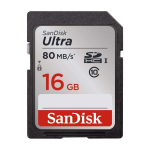 Thẻ nhớ SD Ultra SanDisk 16GB Class 10 - 80MB/s