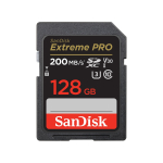 Thẻ nhớ SDXC SanDisk Extreme Pro UHS-I 128GB 200MB/s Thẻ nhớ SDXC SanDisk Extreme Pro UHS-I 128GB 200MB/s