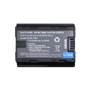Pin RAVPower NP-W235 dùng cho Fujifilm (2040mAh) - Chính hãng Pin RAVPower NP-W235 dùng cho Fujifilm (2040mAh) - Chính hãng