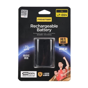 Pin sạc Pisen LP-E6N dùng cho Canon - Chính hãng Pin sạc Pisen LP-E6N dùng cho Canon - Chính hãng