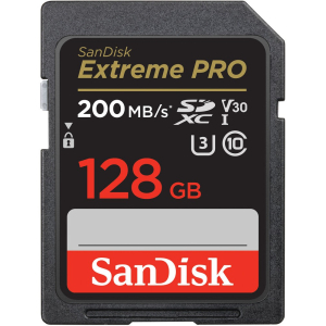 Thẻ nhớ SDXC SanDisk Extreme Pro UHS-I 128GB 200MB/s Thẻ nhớ SDXC SanDisk Extreme Pro UHS-I 128GB 200MB/s