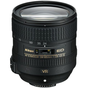 Nikon AF-S 24-85mm f/3.5-4.5G ED VR - Likenew 95% Nikon AF-S 24-85mm f/3.5-4.5G ED VR - Likenew 95%