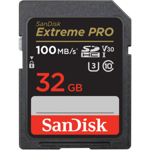 Thẻ nhớ SDXC SanDisk Extreme Pro UHS-I 32GB 100MB/s Thẻ nhớ SDXC SanDisk Extreme Pro UHS-I 32GB 100MB/s
