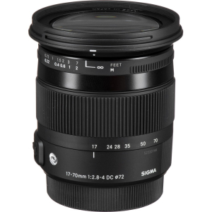 Sigma 17-70mm f/2.8-4 DC Macro OS HSM for Nikon - Likenew 95% Sigma 17-70mm f/2.8-4 DC Macro OS HSM for Nikon - Likenew 95%
