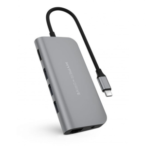 Hub HyperDrive POWER 9 in 1 USB-C (iPad Pro 2018, Mac, Ultrabook, PC, thiết bị USB-C) Hub HyperDrive POWER 9 in 1 USB-C (iPad Pro 2018, Mac, Ultrabook, PC, thiết bị USB-C)