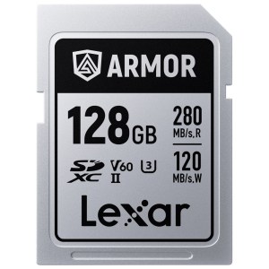 Thẻ nhớ SDXC Lexar 128GB 280MBs UHS-II Armor Silver Pro Series