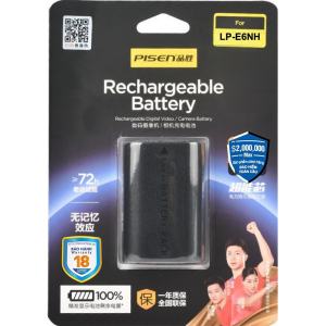 Pin sạc Pisen LP-E6NH dùng cho Canon - Chính hãng Pin sạc Pisen LP-E6NH dùng cho Canon - Chính hãng