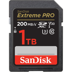 Thẻ nhớ SDXC SanDisk Extreme Pro UHS-I 1TB 200MB/s Thẻ nhớ SDXC SanDisk Extreme Pro UHS-I 1TB 200MB/s