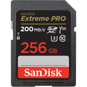Thẻ nhớ SDXC SanDisk Extreme Pro UHS-I 256GB 200MB/s Thẻ nhớ SDXC SanDisk Extreme Pro UHS-I 256GB 200MB/s