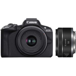 Canon EOS R50 - (Kèm Kit Lens 18-45mm + RF 50mm f/1.8 STM) Chính hãng Canon EOS R50 - (Kèm Kit Lens 18-45mm + RF 50mm f/1.8 STM) Chính hãng