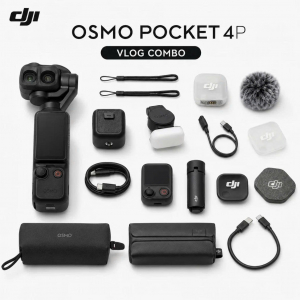 DJI Osmo Pocket 4P Vlog Combo - Chính hãng