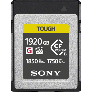 Thẻ nhớ Sony TOUGH 1920GB CFexpress Type B Thẻ nhớ Sony TOUGH 1920GB CFexpress Type B