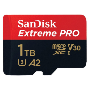 Thẻ nhớ MicroSDXC SanDisk Extreme Pro 1TB 200MB/s Thẻ nhớ MicroSDXC SanDisk Extreme Pro 1TB 200MB/s