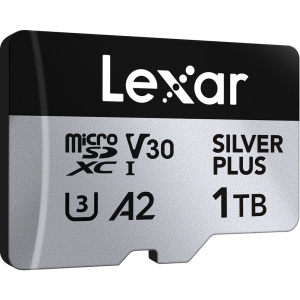 Thẻ nhớ microSDXC Lexar 1TB 205MB/s UHS-I Professional Silver Plus Series