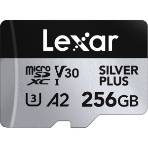 Thẻ nhớ microSDXC Lexar 256GB 205MB/s UHS-I Professional Silver Plus Series