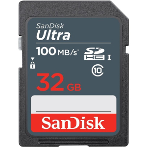 Thẻ nhớ SD Ultra SanDisk 32GB Class 10 - 100MB/s