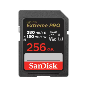Thẻ nhớ SDXC Sandisk Extreme Pro UHS-II U3 256GB 280MB/s