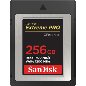 Thẻ nhớ CFexpress SanDisk Extreme PRO Type B 256GB 1700 MB/s Thẻ nhớ CFexpress SanDisk Extreme PRO Type B 256GB 1700 MB/s