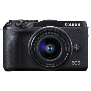 Canon EOS M6 Mark II + Kit Lens 15-45mm - Likenew Canon EOS M6 Mark II + Kit Lens 15-45mm - Likenew