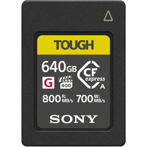 Thẻ nhớ Sony TOUGH 640GB CFexpress Type A Thẻ nhớ Sony TOUGH 640GB CFexpress Type A