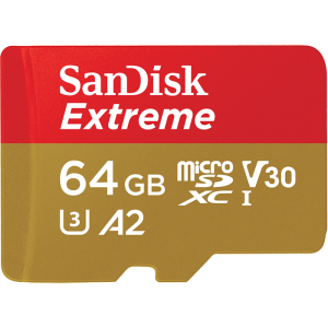 Thẻ nhớ MicroSDXC SanDisk Extreme V30 A2 64GB 160MB/s Thẻ nhớ MicroSDXC SanDisk Extreme V30 A2 64GB 160MB/s