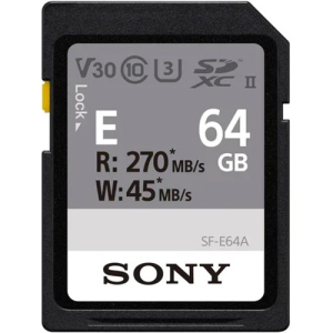 Thẻ nhớ SDXC Sony 64GB 270MB/s SF-E UHS-II Thẻ nhớ SDXC Sony 64GB 270MB/s SF-E UHS-II