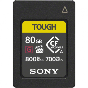 Thẻ nhớ Sony Tough 80GB CFexpress Type A Thẻ nhớ Sony Tough 80GB CFexpress Type A