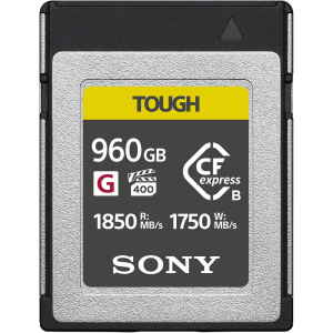 Thẻ nhớ Sony TOUGH 960GB CFexpress Type B Thẻ nhớ Sony TOUGH 960GB CFexpress Type B