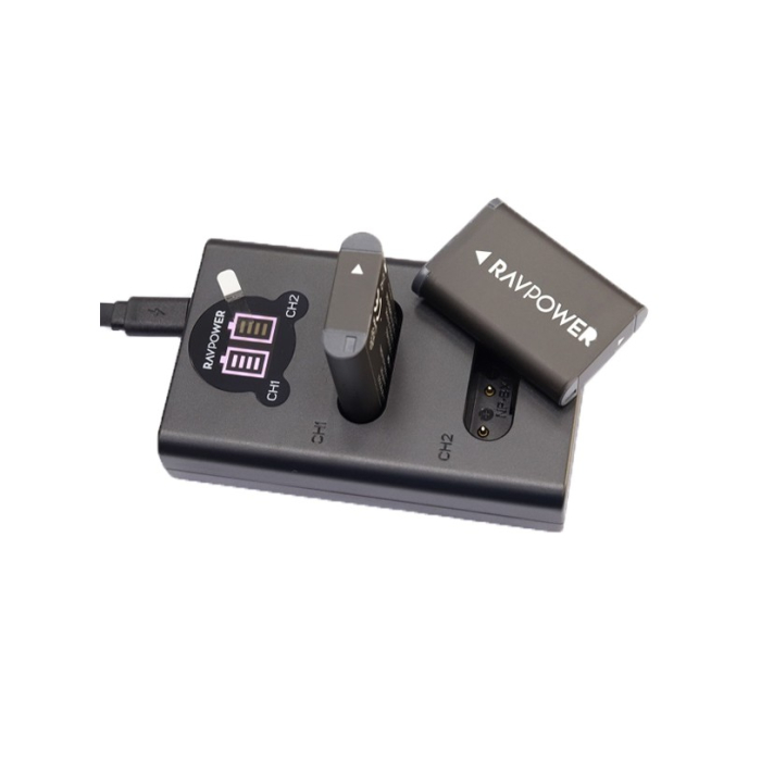 Bộ pin sạc Sony NP-BX1 RAVPower RP-BC1001 - Chính hãng Bộ pin sạc Sony NP-BX1 RAVPower RP-BC1001 - Chính hãng