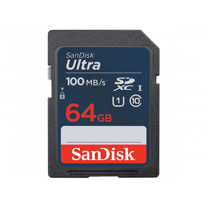 Thẻ nhớ SD Ultra SanDisk 64GB Class 10 - 100MB/s