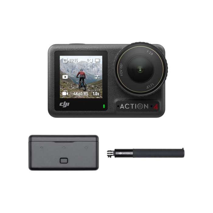 DJI Osmo Action 4 Adventure Combo - Chính hãng DJI Osmo Action 4 Adventure Combo - Chính hãng