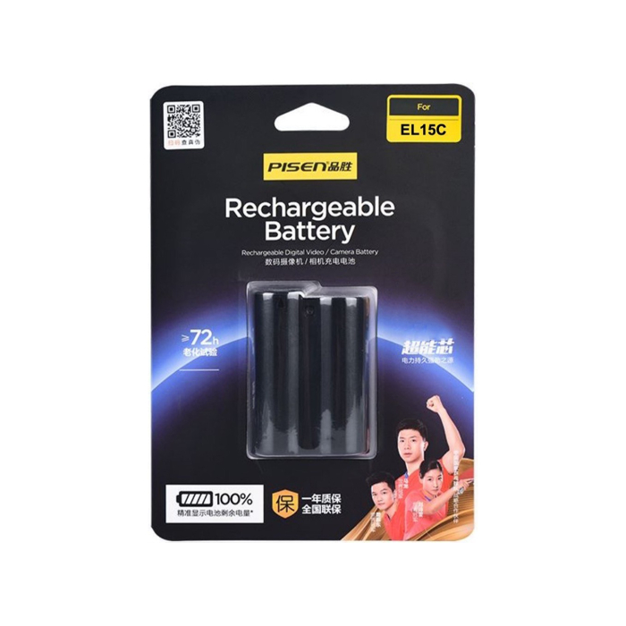 Pin sạc Pisen EN-EL15c dùng cho Nikon - Chính hãng Pin sạc Pisen EN-EL15c dùng cho Nikon - Chính hãng