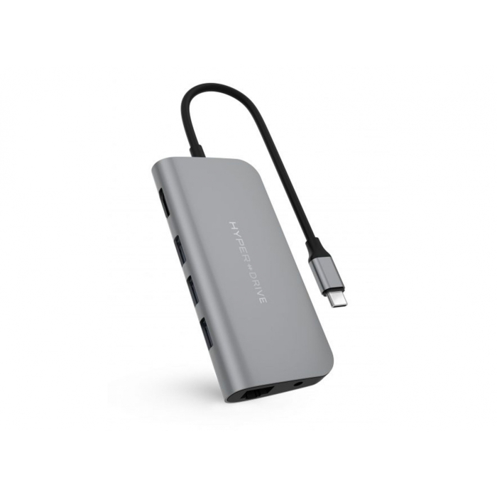 Hub HyperDrive POWER 9 in 1 USB-C (iPad Pro 2018, Mac, Ultrabook, PC, thiết bị USB-C) Hub HyperDrive POWER 9 in 1 USB-C (iPad Pro 2018, Mac, Ultrabook, PC, thiết bị USB-C)