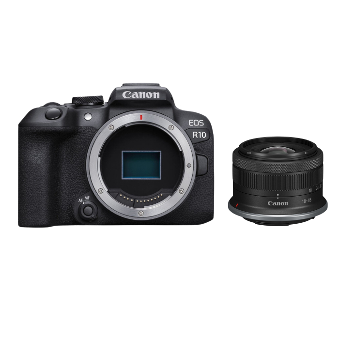 Canon EOS R10 - (Kèm Lens Kit 18-45mm) Chính hãng
