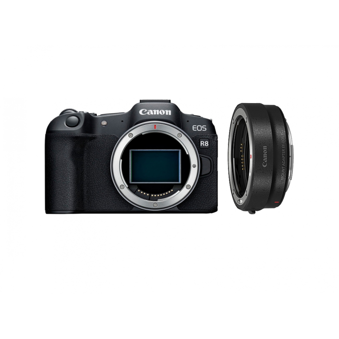 Canon EOS R8 - (Kèm Ngàm Canon EF-EOS R) Chính hãng