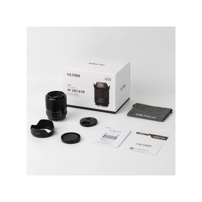 Viltrox AF 28mm f/1.8 Sony E - Chính hãng Viltrox AF 28mm f/1.8 Sony E - Chính hãng
