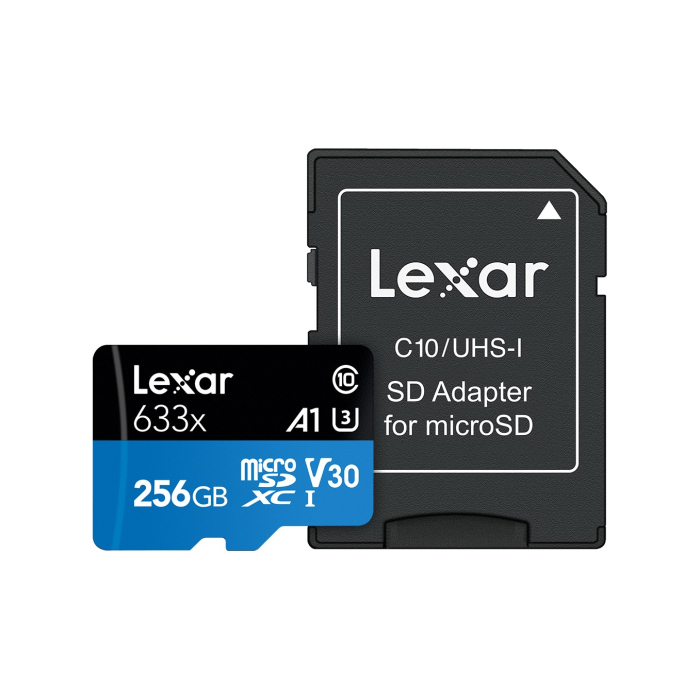 Thẻ nhớ microSDXC Lexar 256GB 100MB/s UHS-I Blue Series