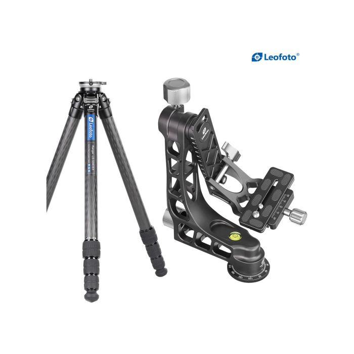 Chân máy quay Leofoto LS-324CEX + Đầu gimbal PG-1 - Chính hãng Chân máy quay Leofoto LS-324CEX + Đầu gimbal PG-1 - Chính hãng