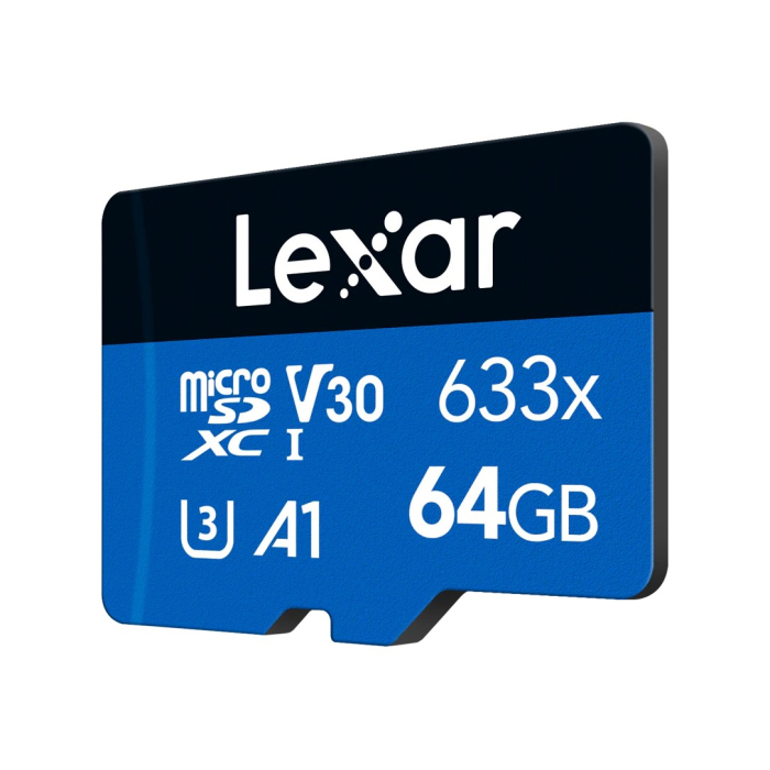 Thẻ nhớ microSDXC Lexar 64GB 100MB/s UHS-I Blue Series