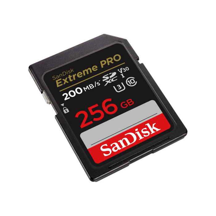 Thẻ nhớ SDXC SanDisk Extreme Pro UHS-I 256GB 200MB/s Thẻ nhớ SDXC SanDisk Extreme Pro UHS-I 256GB 200MB/s
