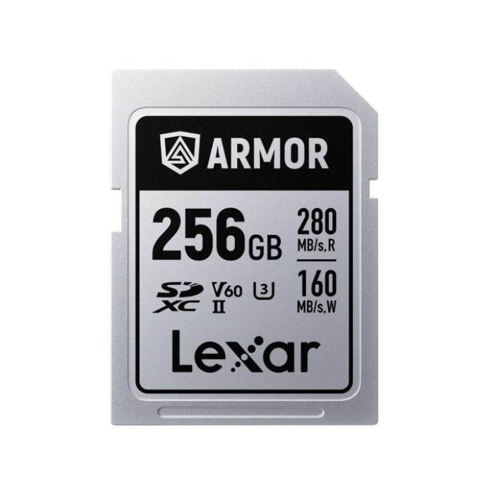 Thẻ nhớ SDXC Lexar 256GB 280MB/s UHS-II Armor Silver Pro Series