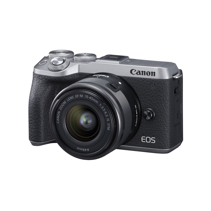 Canon EOS M6 Mark II + Kit Lens 15-45mm - Likenew Canon EOS M6 Mark II + Kit Lens 15-45mm - Likenew