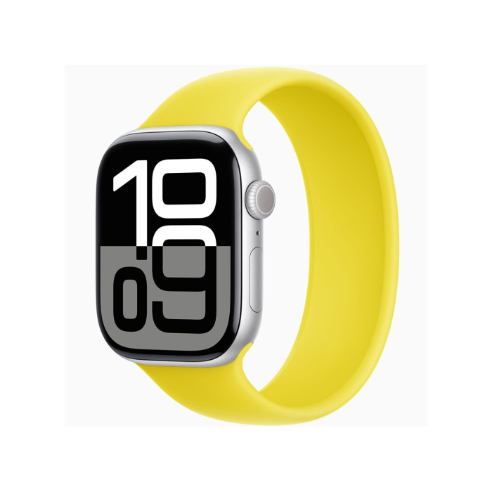 Apple Watch Series 10 42mm 4G Viền Nhôm Dây Cao Su Size S/M - Chính hãng Apple Watch Series 10 42mm 4G Viền Nhôm Dây Cao Su Size S/M - Chính hãng