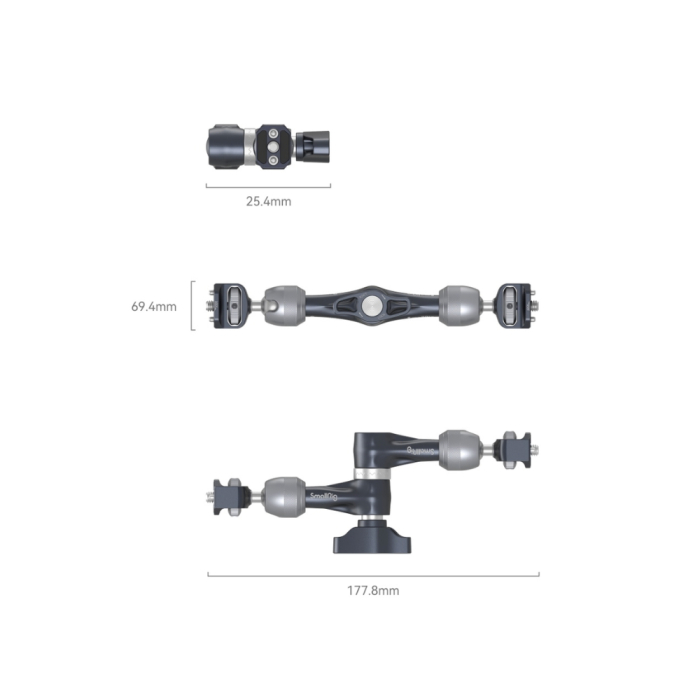 SmallRig Magic Arm with Rosette Gear (7 inches) - Chính hãng SmallRig Magic Arm with Rosette Gear (7 inches) - Chính hãng
