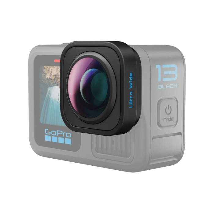 Bộ ống kính mở rộng GoPro Ultrawide Lens Mod cho HERO13 Black Bộ ống kính mở rộng GoPro Ultrawide Lens Mod cho HERO13 Black