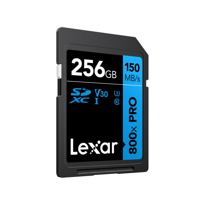 Thẻ nhớ SDXC Lexar 256GB 150MB/s High-Performance 800x Pro UHS-I Blue Series