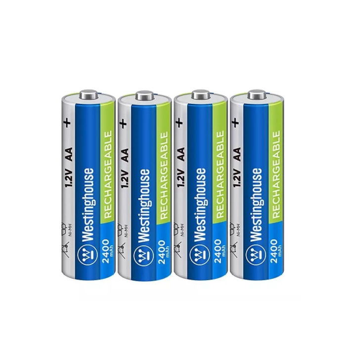 Pin sạc Westinghouse AA 2400mAh (Vỉ 4 cục) - Chính hãng Pin sạc Westinghouse AA 2400mAh (Vỉ 4 cục) - Chính hãng