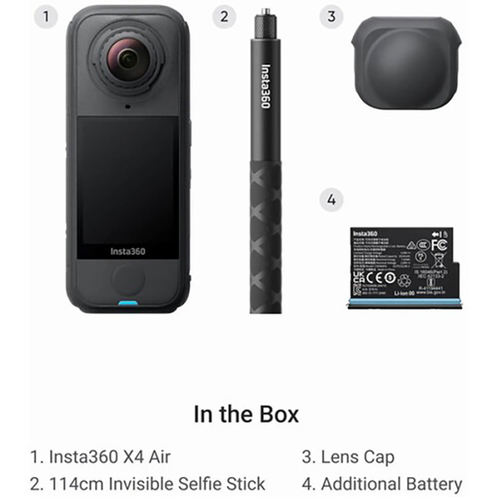 Insta360 X4 Air Starter Bundle - Chính hãng