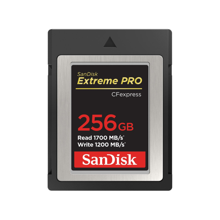 Thẻ nhớ CFexpress SanDisk Extreme PRO Type B 256GB 1700 MB/s Thẻ nhớ CFexpress SanDisk Extreme PRO Type B 256GB 1700 MB/s