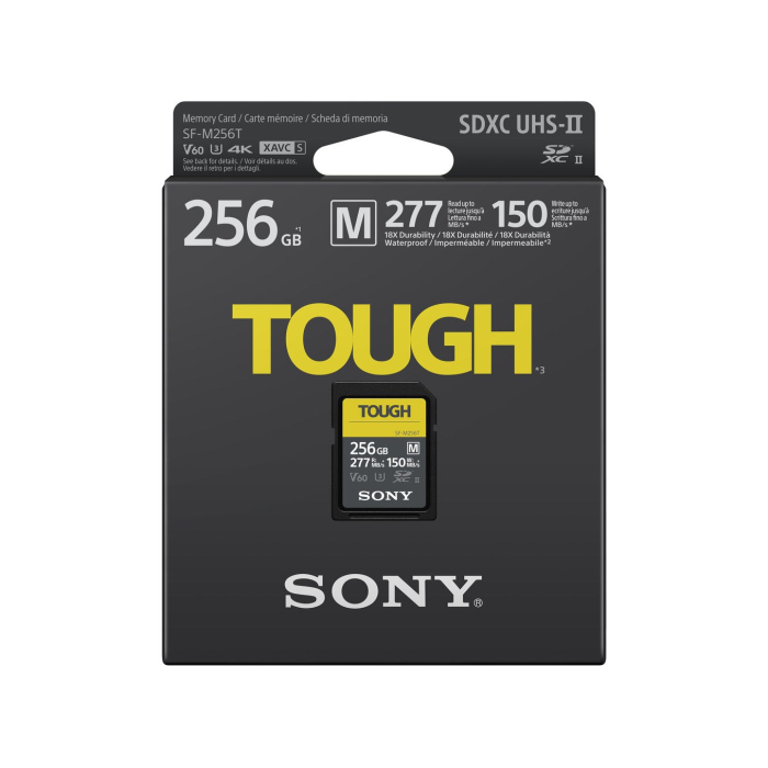Thẻ nhớ SDXC Sony 256GB SF-M TOUGH UHS-II 277MB/s